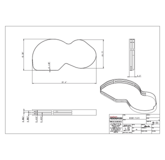 A thumbnail of the Hardware Resources BCSO221-RH Dimensions