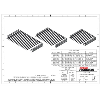 A thumbnail of the Hardware Resources PPR-3014 Dimensions