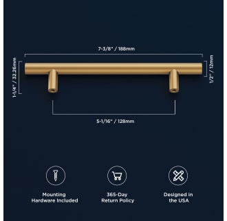 A thumbnail of the Hickory Hardware R077745-10PACK Dimensions