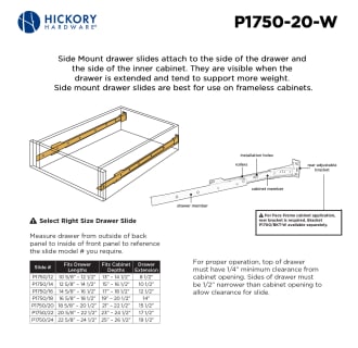 A thumbnail of the Hickory Hardware P1750/20 Alternate Image
