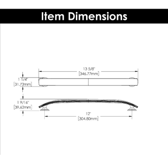 A thumbnail of the Hickory Hardware P2147 Line Drawing