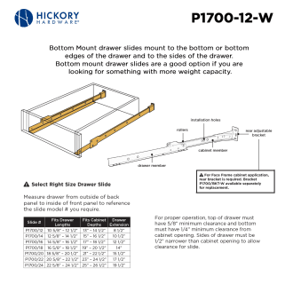 A thumbnail of the Hickory Hardware P1700/12 Alternate Image