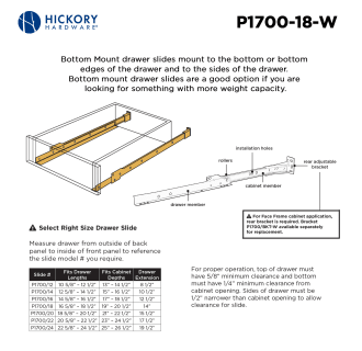 A thumbnail of the Hickory Hardware P1700/18-5PACK Alternate Image