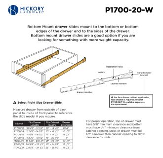 A thumbnail of the Hickory Hardware P1700/20 Alternate Image