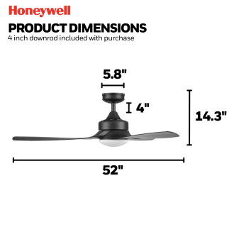 A thumbnail of the Honeywell Ceiling Fans Lynton Alternate Image