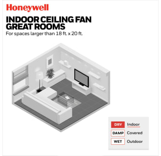 A thumbnail of the Honeywell Ceiling Fans Talbert Alternate Image