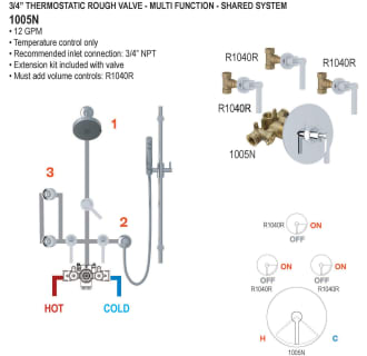 A thumbnail of the House of Rohl R1040R Alternate Image