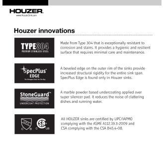 A thumbnail of the Houzer CF-1830 Houzer CF-1830