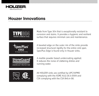 A thumbnail of the Houzer CHO-1800 Houzer CHO-1800