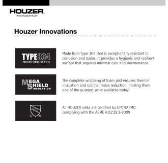 A thumbnail of the Houzer CNG-3200 Houzer CNG-3200