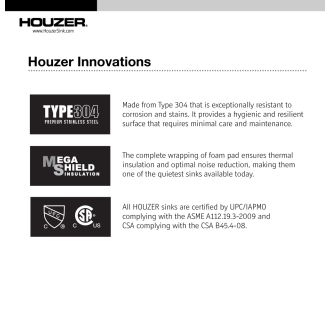 A thumbnail of the Houzer CTD-3350 Houzer CTD-3350