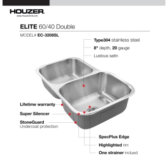 A thumbnail of the Houzer EC-3208SL Alternate Image