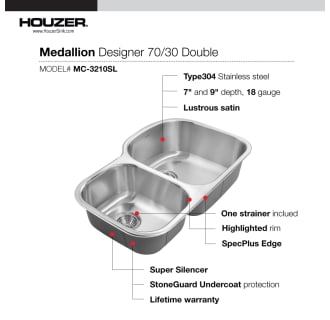 A thumbnail of the Houzer MC-3210SL Alternate Image