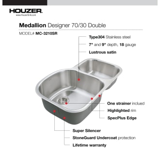 A thumbnail of the Houzer MC-3210SR Alternate Image