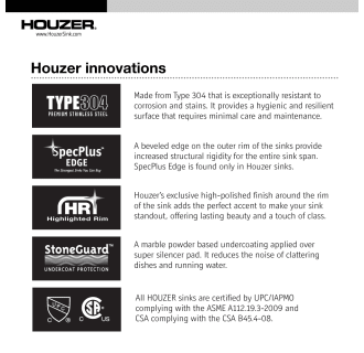 A thumbnail of the Houzer MEC-3220SR Houzer MEC-3220SR