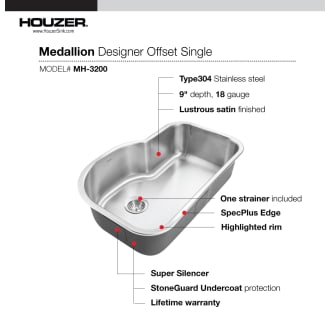 A thumbnail of the Houzer MH-3200 Alternate Image