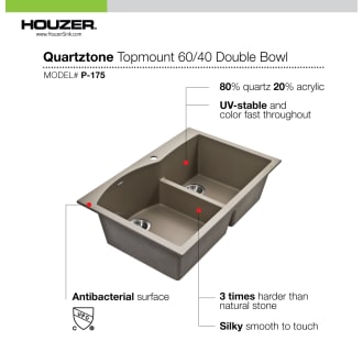 A thumbnail of the Houzer P-175 Alternate Image