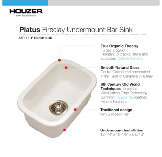 A thumbnail of the Houzer PTB-1318 Alternate Image