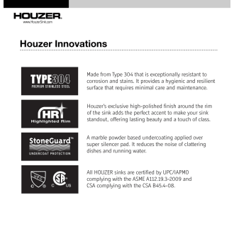 A thumbnail of the Houzer STC-2200SL Houzer STC-2200SL