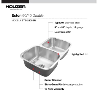 A thumbnail of the Houzer STE-2300SR Alternate Image