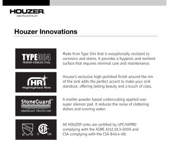 A thumbnail of the Houzer STE-2300SR Houzer STE-2300SR