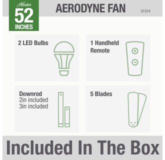 A thumbnail of the Hunter Aerodyne 52 LED Hunter Aerodyne 52 In Box