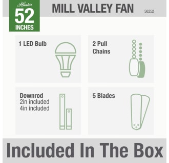 A thumbnail of the Hunter Mill Valley 52 Hunter 50252 Mill Valley Included in Box
