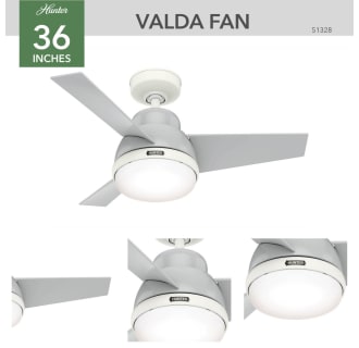 A thumbnail of the Hunter Valda 36 LED Hunter 51328 Ceiling Fan Details