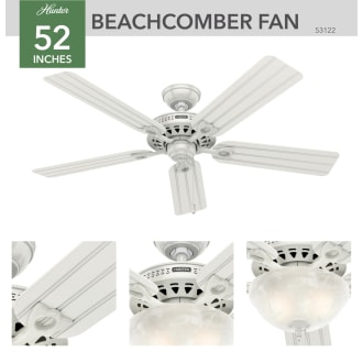 A thumbnail of the Hunter Beachcomber Hunter 53122 Beachcomber Ceiling Fan Details