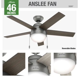 A thumbnail of the Hunter Anslee Hunter 59267 Anslee Ceiling Fan Details