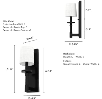 A thumbnail of the Hunter Briargrove 6 Sconce Alternate Image