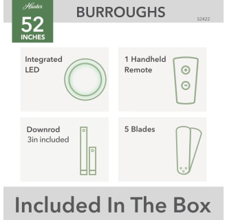A thumbnail of the Hunter Burroughs 52 LED Alternate Image