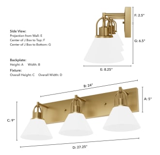 A thumbnail of the Hunter Carrington Isle 27 Vanity Alternate Image