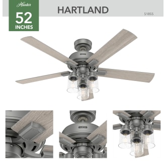 A thumbnail of the Hunter Hartland 52 LED Remote Alternate Image