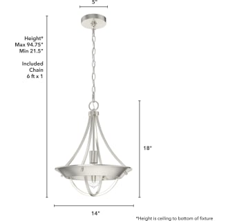 A thumbnail of the Hunter Perch Point 14 Pendant Alternate Image