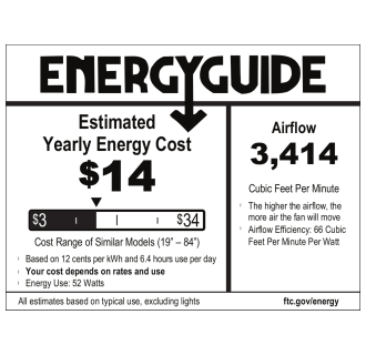 A thumbnail of the Hunter Port Royale 52 LED Energy Guide
