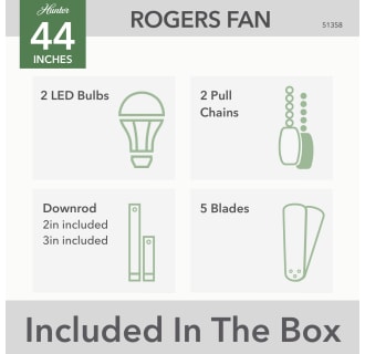 A thumbnail of the Hunter Rogers 44 LED Alternate Image