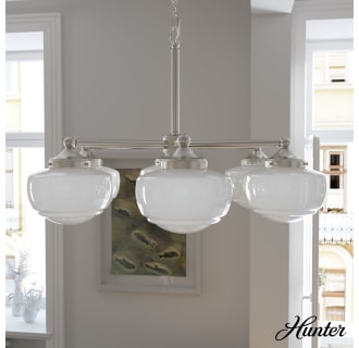 A thumbnail of the Hunter Saddle Creek 30 Chandelier CW Alternate Image