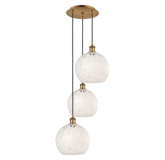 A thumbnail of the Innovations Lighting 113B-3P-11-17 White Mouchette Pendant Alternate Image