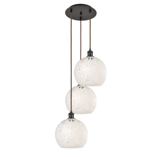 A thumbnail of the Innovations Lighting 113B-3P-11-17 White Mouchette Pendant Alternate Image