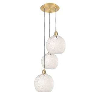 A thumbnail of the Innovations Lighting 113B-3P-11-17 White Mouchette Pendant Alternate Image