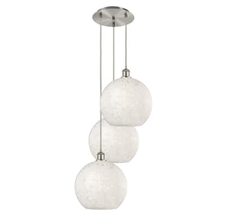 A thumbnail of the Innovations Lighting 113B-3P-14-19 White Mouchette Pendant Alternate Image