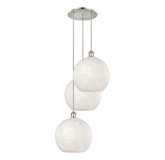 A thumbnail of the Innovations Lighting 113B-3P-14-19 White Mouchette Pendant Alternate Image