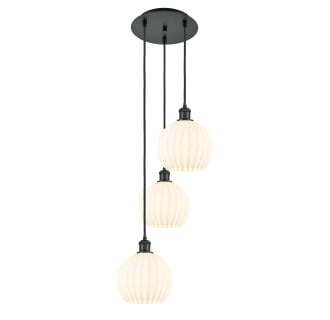 A thumbnail of the Innovations Lighting 113B-3P-31-15 White Venetian Pendant Alternate Image