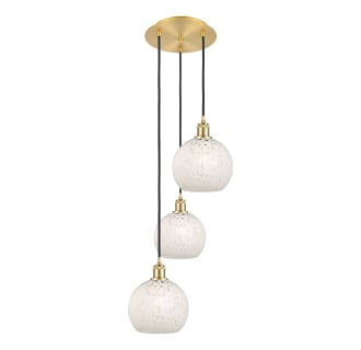 A thumbnail of the Innovations Lighting 113B-3P-36-15 White Mouchette Pendant Alternate Image