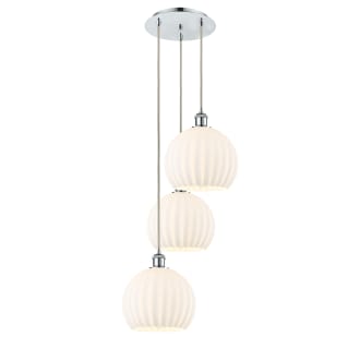 A thumbnail of the Innovations Lighting 113B-3P-42-17 White Venetian Pendant Alternate Image