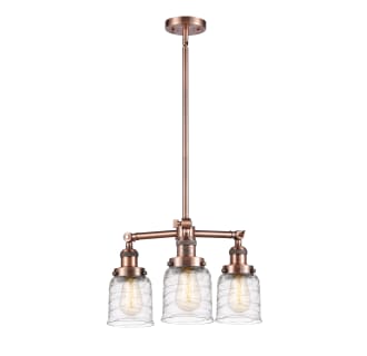 A thumbnail of the Innovations Lighting 207-11-19 Bell Chandelier Alternate image