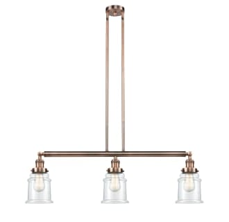 A thumbnail of the Innovations Lighting 213-S Canton Alternate Image