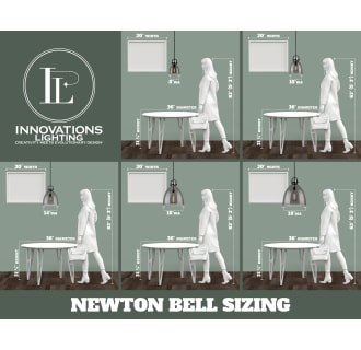 A thumbnail of the Innovations Lighting 410-1PL-16-14 Newton Bell Pendant Alternate Image