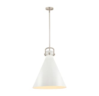 A thumbnail of the Innovations Lighting 410-1SL-22-18 Newton Cone Pendant Alternate Image